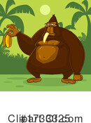 Gorilla Clipart #1733325 by Hit Toon