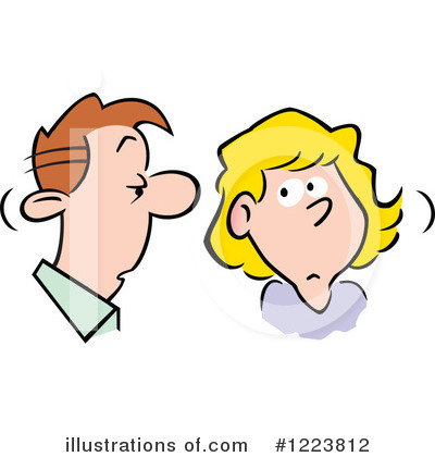 Couple Clipart #1223812 by Johnny Sajem