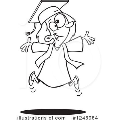 Graduation Clipart #1246964 by toonaday