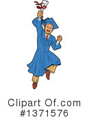 Graduate Clipart #1371576 by Clip Art Mascots