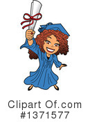 Graduate Clipart #1371577 by Clip Art Mascots