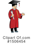 Graduate Clipart #1506454 by Lal Perera