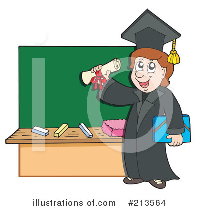 Graduate Clipart #213564 by visekart