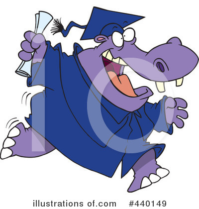 Graduate Clipart #440149 by toonaday