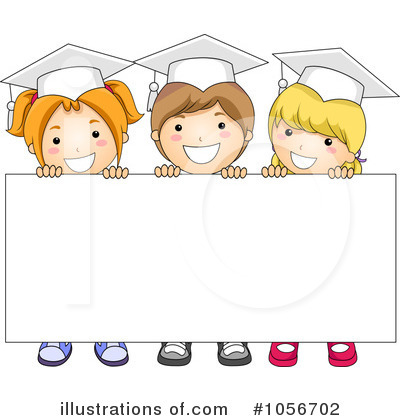 Royalty-Free (RF) Graduation Clipart Illustration by BNP Design Studio - Stock Sample #1056702