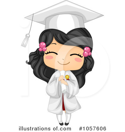 Royalty-Free (RF) Graduation Clipart Illustration by BNP Design Studio - Stock Sample #1057606