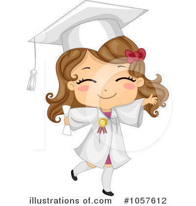 Royalty-Free (RF) Graduation Clipart Illustration by BNP Design Studio - Stock Sample #1057612