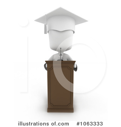 Royalty-Free (RF) Graduation Clipart Illustration by BNP Design Studio - Stock Sample #1063333