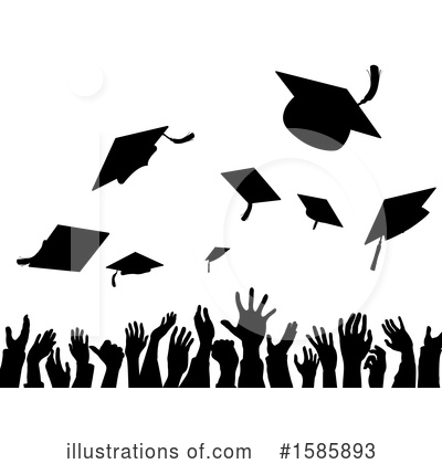 Graduation Cap Clipart #1585893 by AtStockIllustration