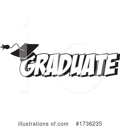 Graduation Clipart #1736235 by Johnny Sajem