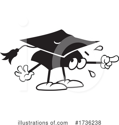 Graduation Clipart #1736238 by Johnny Sajem