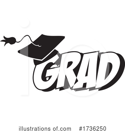 Graduation Clipart #1736250 by Johnny Sajem