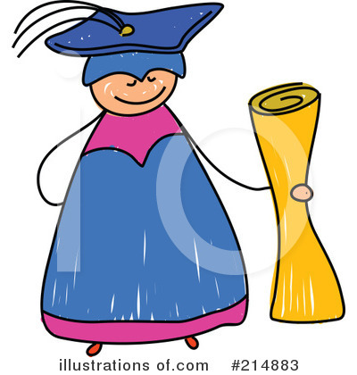 Royalty-Free (RF) Graduation Clipart Illustration by Prawny - Stock Sample #214883