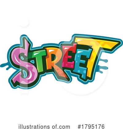 Royalty-Free (RF) Graffiti Clipart Illustration by Vector Tradition SM - Stock Sample #1795176