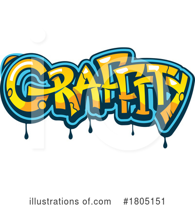 Royalty-Free (RF) Graffiti Clipart Illustration by Vector Tradition SM - Stock Sample #1805151