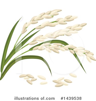 Rice Clipart #1439538 by Vector Tradition SM