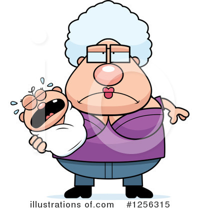 Royalty-Free (RF) Grandma Clipart Illustration by Cory Thoman - Stock Sample #1256315