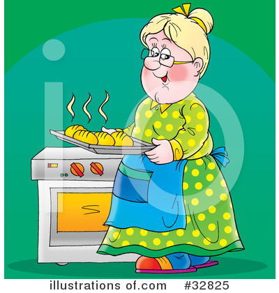 Oven Clipart #32825 by Alex Bannykh