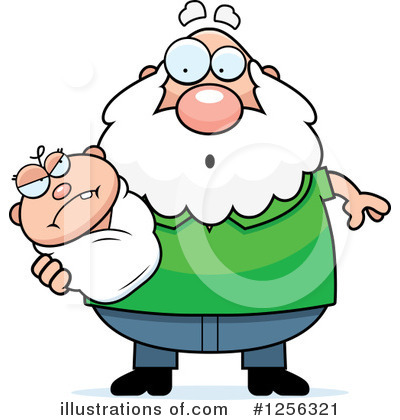 Old Man Clipart #1256321 by Cory Thoman