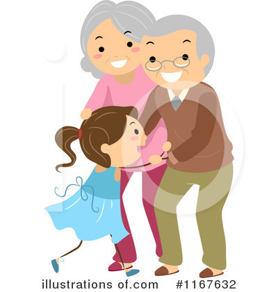 Senior Couple Clipart #1167632 by BNP Design Studio