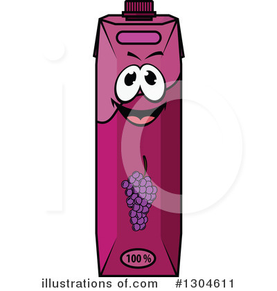 Royalty-Free (RF) Grape Clipart Illustration by Vector Tradition SM - Stock Sample #1304611
