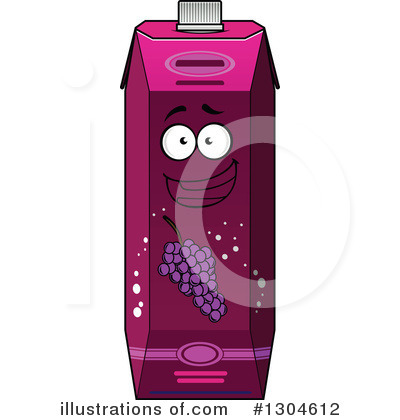 Royalty-Free (RF) Grape Clipart Illustration by Vector Tradition SM - Stock Sample #1304612