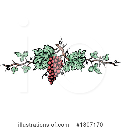 Wine Clipart #1807170 by Domenico Condello