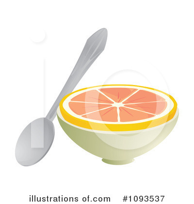 Royalty-Free (RF) Grapefruit Clipart Illustration by Randomway - Stock Sample #1093537