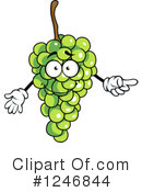 Grapes Clipart #1246844 by Vector Tradition SM