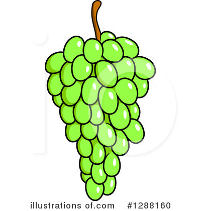 Royalty-Free (RF) Grapes Clipart Illustration by Vector Tradition SM - Stock Sample #1288160