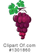 Grapes Clipart #1301860 by Vector Tradition SM