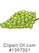 Grapes Clipart #1307321 by Vector Tradition SM