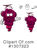 Grapes Clipart #1307323 by Vector Tradition SM