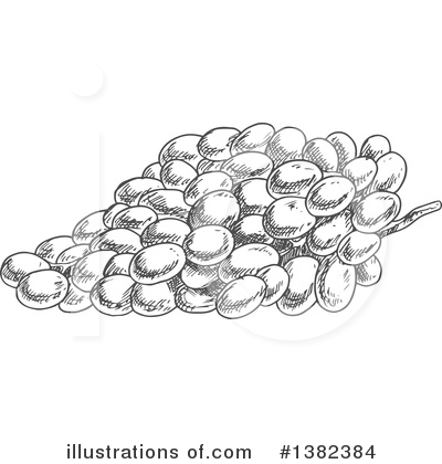 Royalty-Free (RF) Grapes Clipart Illustration by Vector Tradition SM - Stock Sample #1382384