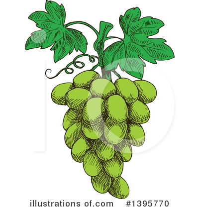 Produce Clipart #1395770 by Vector Tradition SM