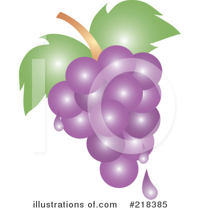 Grapes Clipart #218385 by Pams Clipart