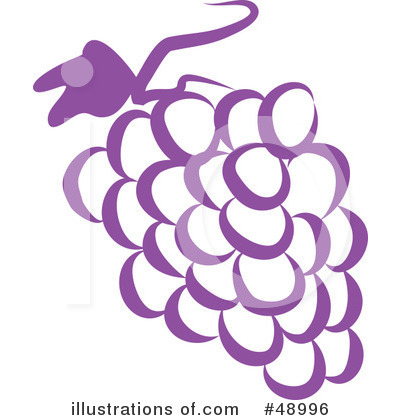 Royalty-Free (RF) Grapes Clipart Illustration by Prawny - Stock Sample #48996