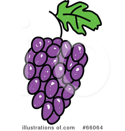 Royalty-Free (RF) Grapes Clipart Illustration by Prawny - Stock Sample #66064