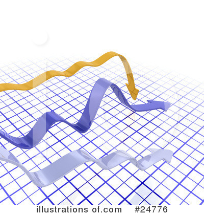 Royalty-Free (RF) Graphs Clipart Illustration by KJ Pargeter - Stock Sample #24776