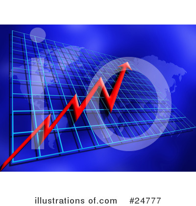 Royalty-Free (RF) Graphs Clipart Illustration by KJ Pargeter - Stock Sample #24777