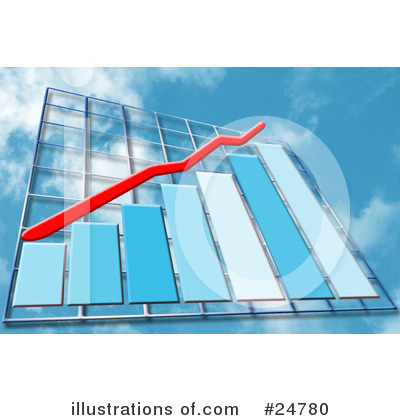 Royalty-Free (RF) Graphs Clipart Illustration by KJ Pargeter - Stock Sample #24780