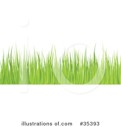 Royalty-Free (RF) Grass Clipart Illustration by KJ Pargeter - Stock Sample #35393