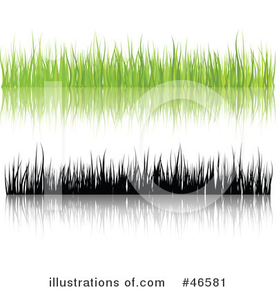 Royalty-Free (RF) Grass Clipart Illustration by KJ Pargeter - Stock Sample #46581