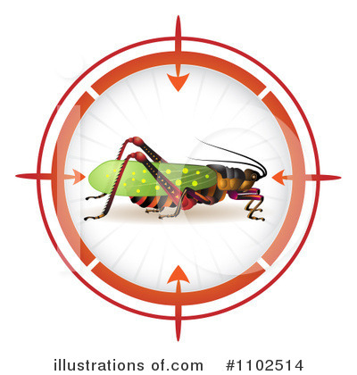 Grasshoppers Clipart #1102514 by merlinul