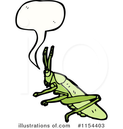 Royalty-Free (RF) Grasshopper Clipart Illustration by lineartestpilot - Stock Sample #1154403