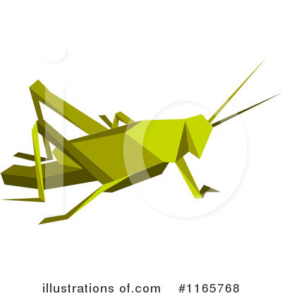 Royalty-Free (RF) Grasshopper Clipart Illustration by Vector Tradition SM - Stock Sample #1165768