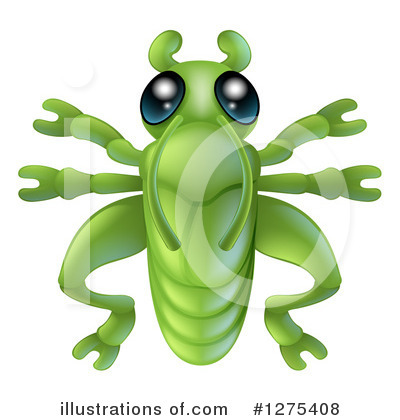 Royalty-Free (RF) Grasshopper Clipart Illustration by AtStockIllustration - Stock Sample #1275408