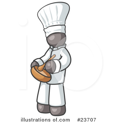 Chef Clipart #23707 by Leo Blanchette
