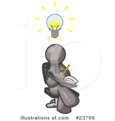 Light Bulb Clipart #23709 by Leo Blanchette