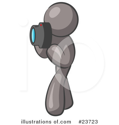 Royalty-Free (RF) Gray Collection Clipart Illustration by Leo Blanchette - Stock Sample #23723